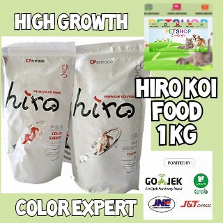 HIRO PREMIUM KOI FOOD/M/HIGH GROWTH/PAKAN IKAN/Sankoi 1 KG