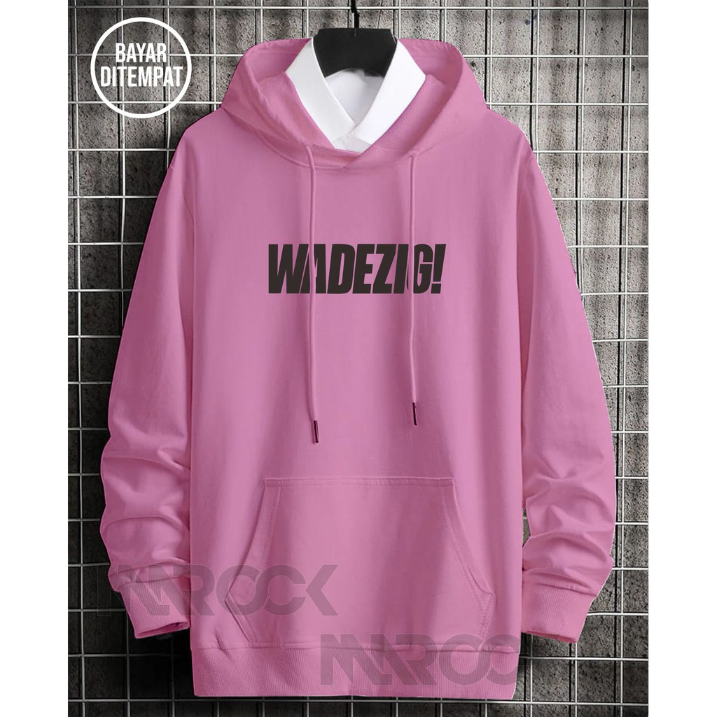 WADEZIG Jaket Sweater Distro - Sweater Hoodie Pria Dan Wanita Flece Tebal