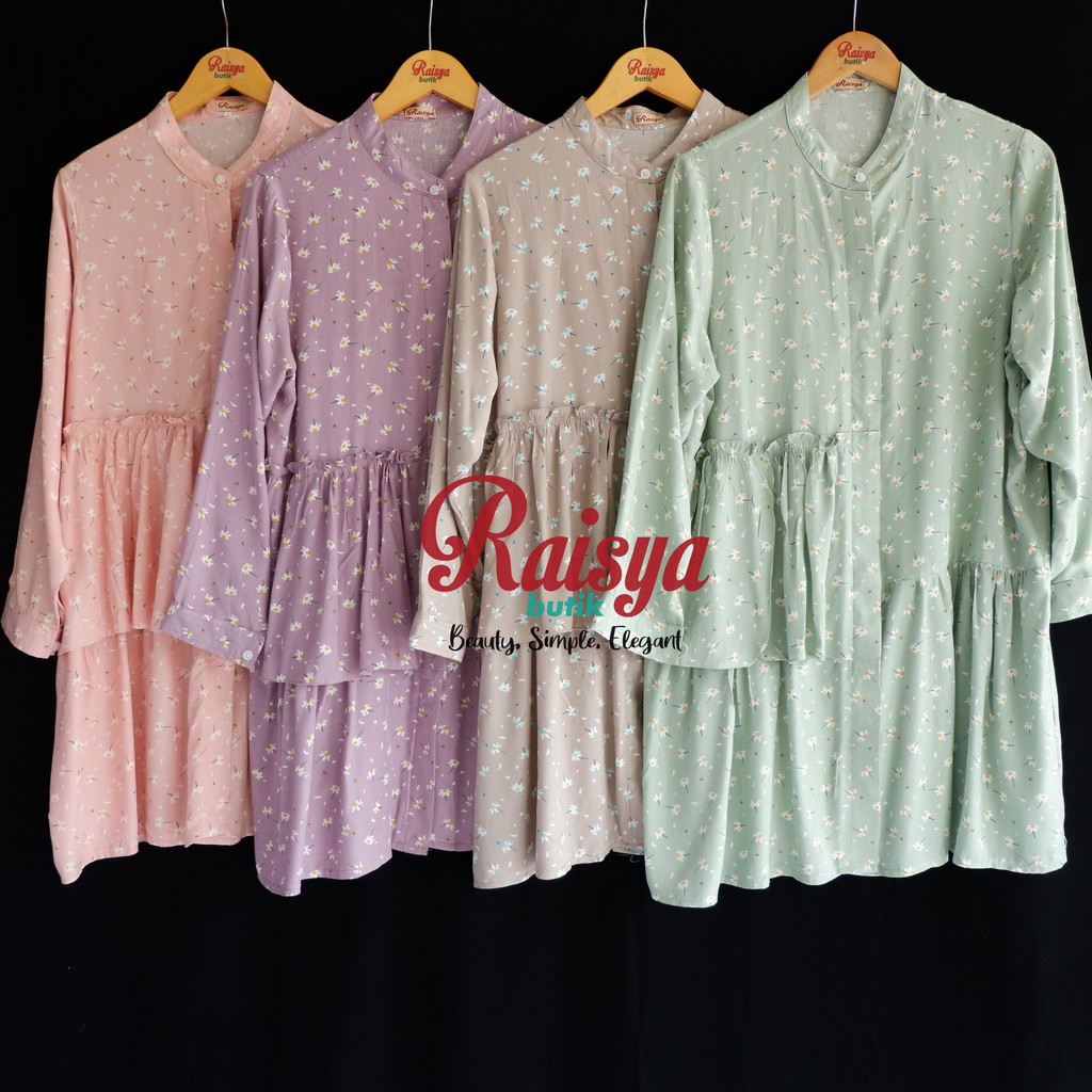 Tunik rayon tunik rayon premium terlaris tunik katun rayon premium murah / tunik rayon/Camila Tunik