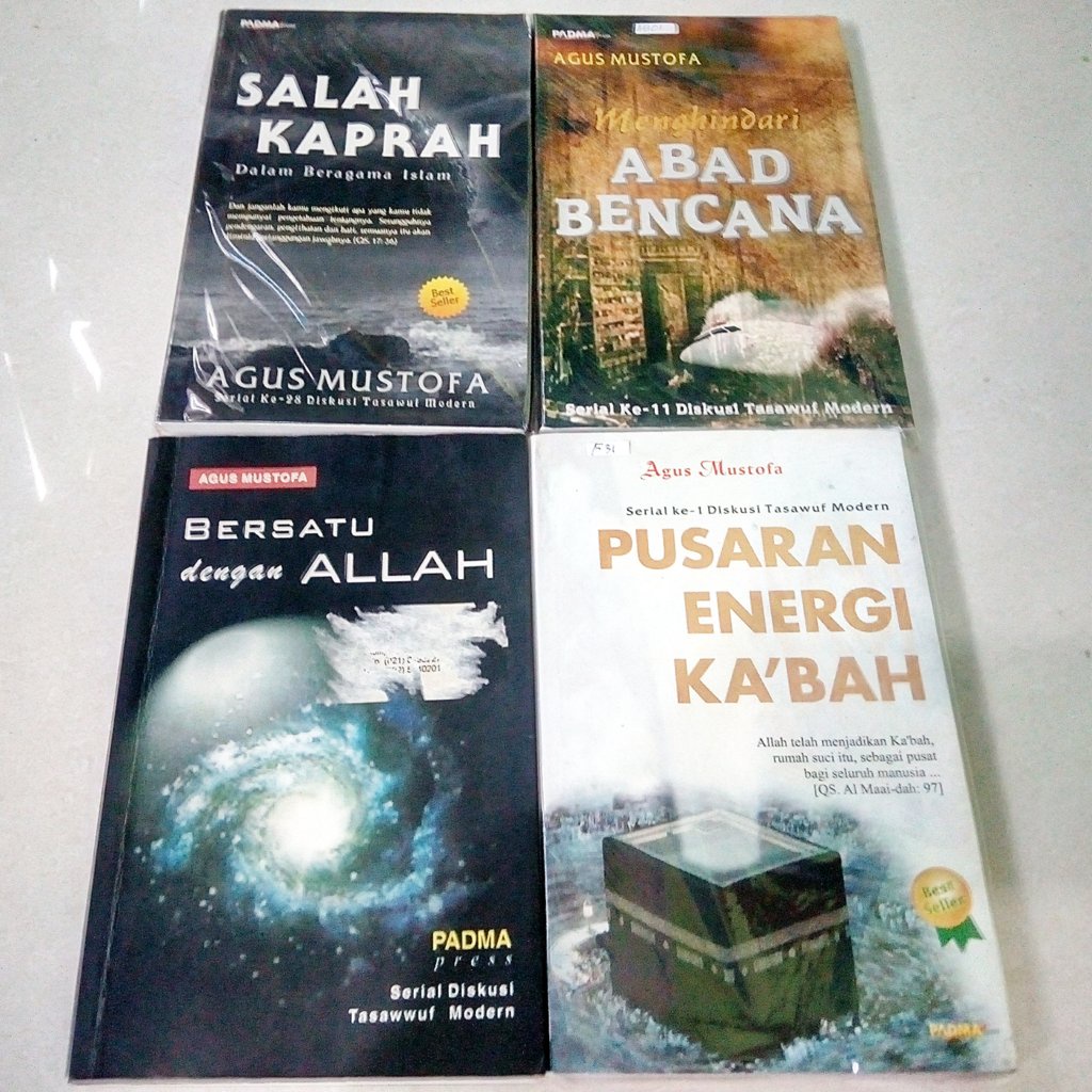 Paket Buku Serial Diskusi Tasawuf Modern Agus Mustofa