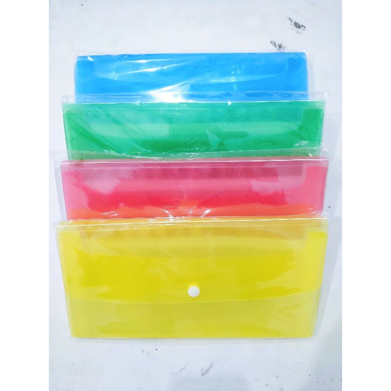 

Map file/espending file sekat bening polos warna A6