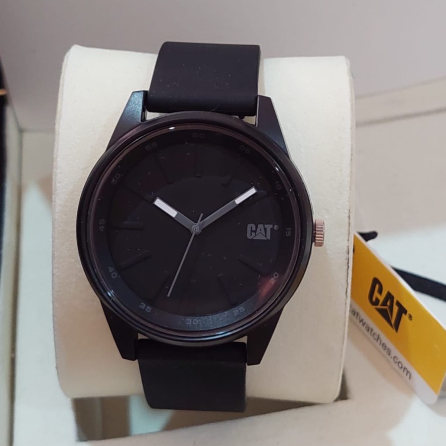 JAM TANGAN PRIA CATERPILLAR CAT LJ.160.21.121 BLACK ORIGINAL