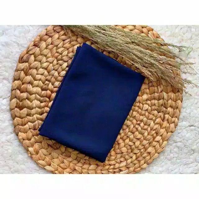 [FaFi] COD hijab bergo Diamond M/Bergo maryam/ nisma sakeena/ diamond hijab tanpa pet/Makassar murah-Navy