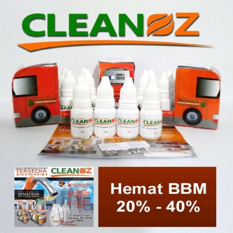 Paket Hemat 4 Botol Cleanoz Penghemat BBM Penghemat Bensin Penghemat BBM Mobil Motor