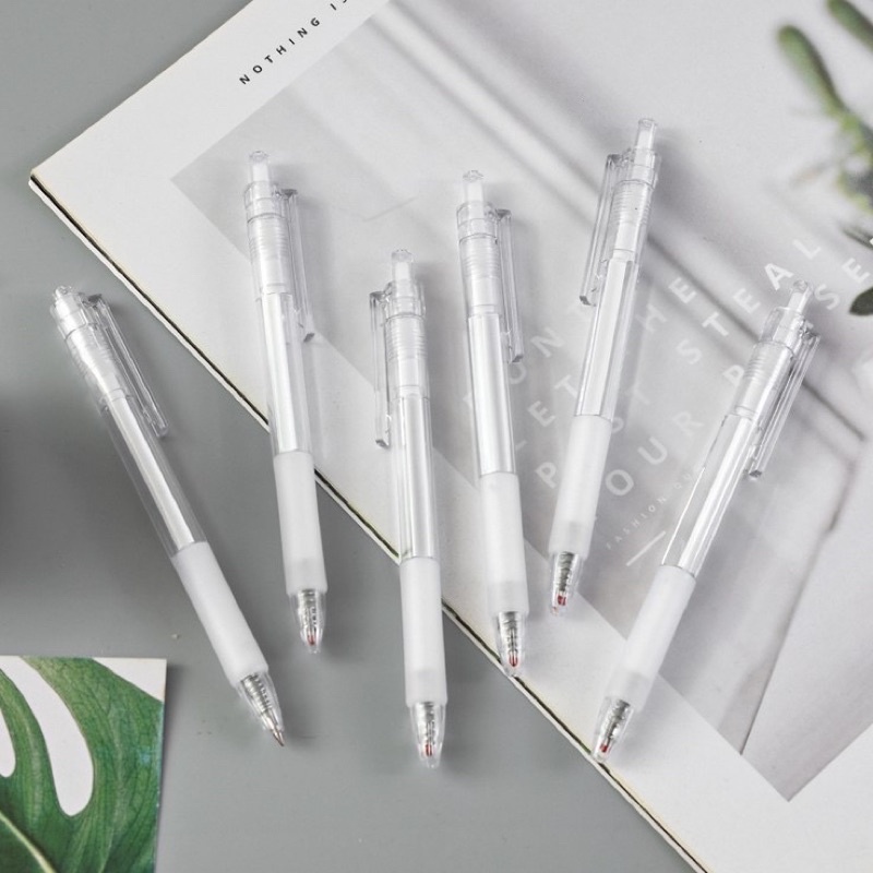 

Pena Pulpen Gel Hitam Mekanik 0.5mm Muji Japanese Style Aesthetic Pen