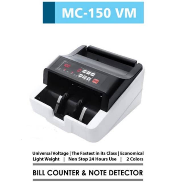 Money Counter ECOMAC MC-150 VM Mesin Hitung Penghitung Uang MC150VM