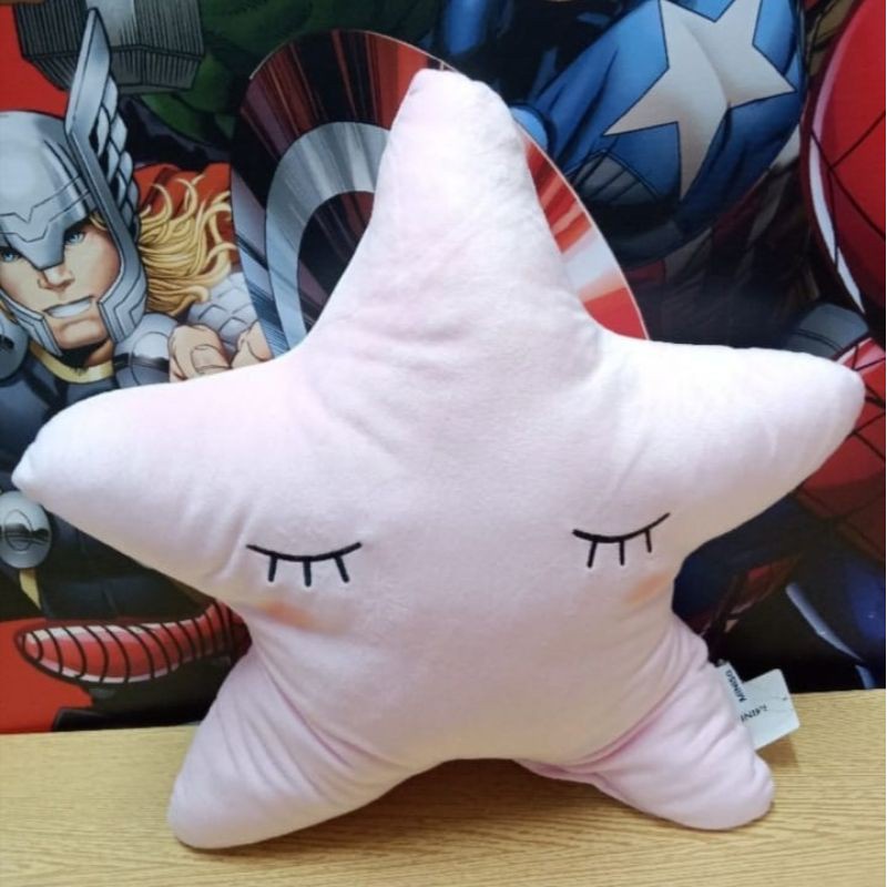 Bantal sofa bantal bentuk boneka bintang ( star ) halus dan empuk kualitas import standar SNI