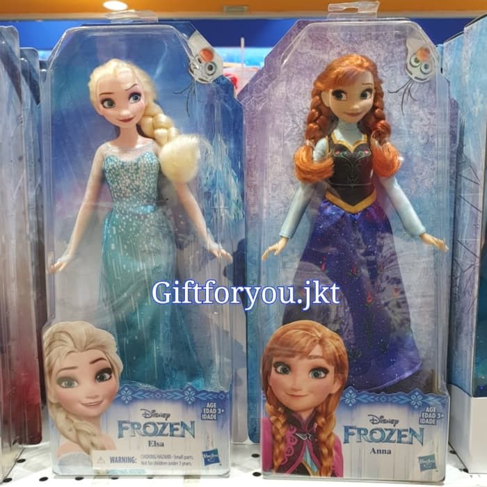 Boneka Barbie Disney Frozen Princess Elsa Anna Hasbro Original Berkualitas
