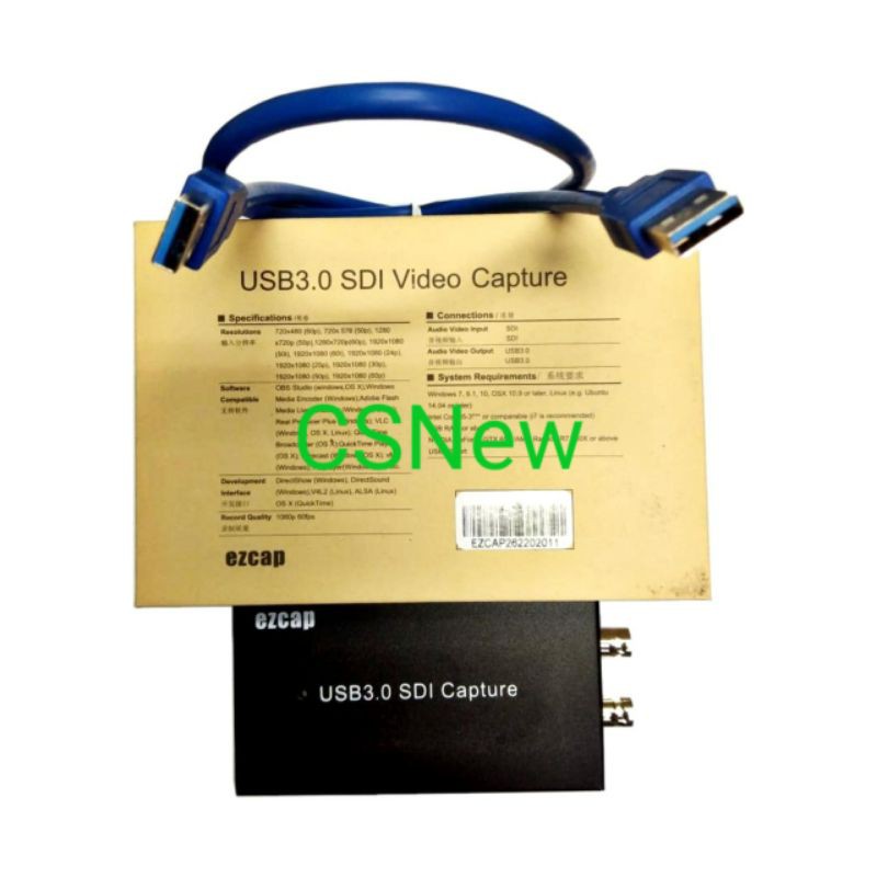 Ezcap 262 USB 3.0 SDI Video Capture