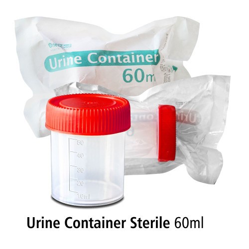 Urine Container Urin Kontainer Steril 60 ml