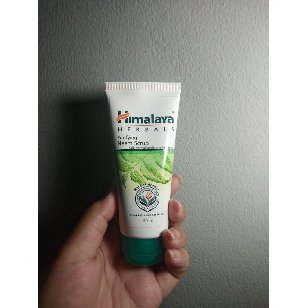 HIMALAYA NEEM SCRUB 50 ML (ED JANUARI 2024) (buy 1 get 1)