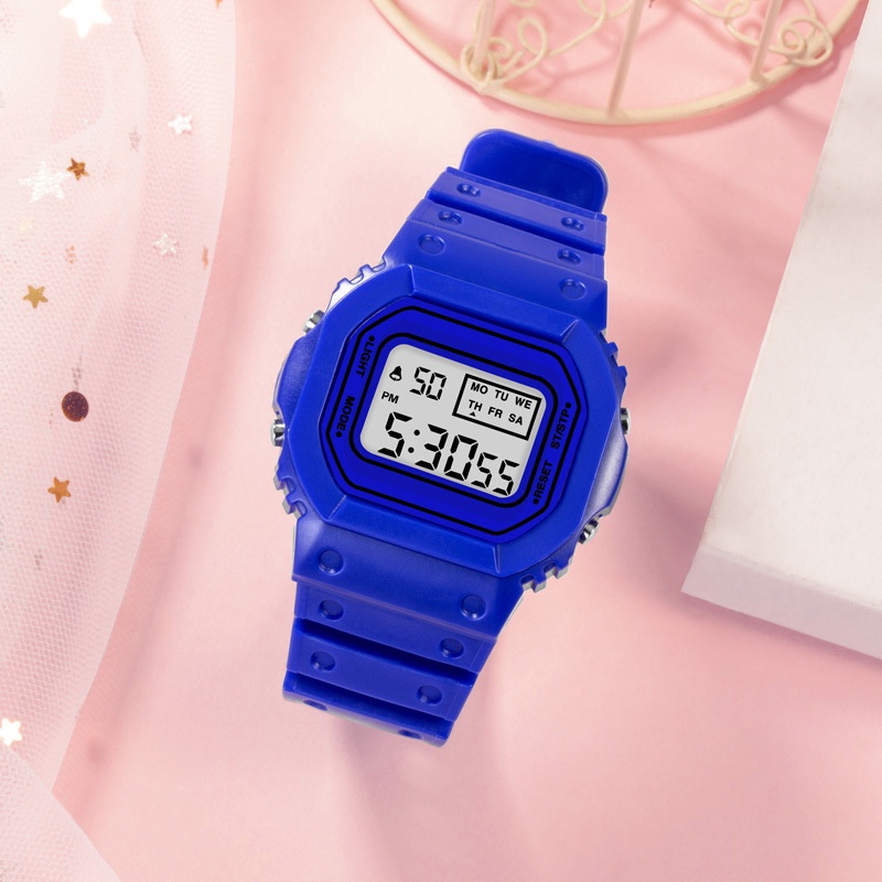 Jam Tangan Wanita A0022 jam tangan led elektronik kotak kecil