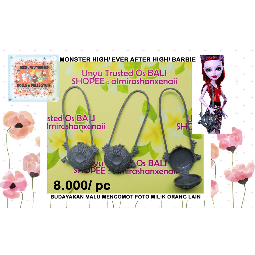 (T.A.S) Boneka Monster High Mattel/ Ever After High/ Barbie/ Blythe (Operetta - ORIGINAL) - GREY F23