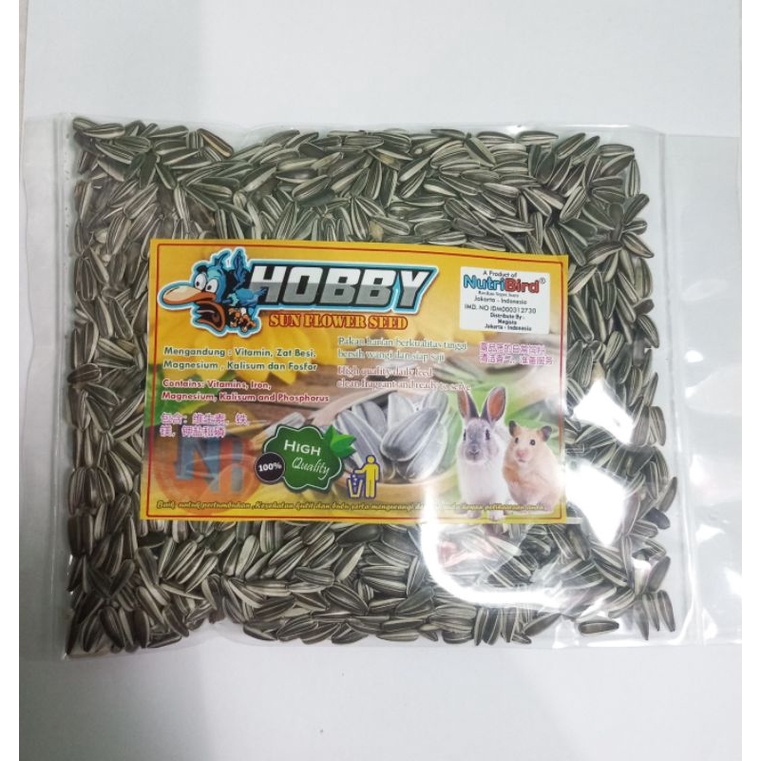 SUN FLOWER SEED/KWACI (PAKAN KELINCI &amp; HAMSTER)