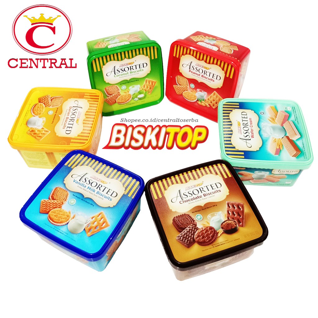 BISKITOP BUTTER COOKIES 370/centraltrenggalek