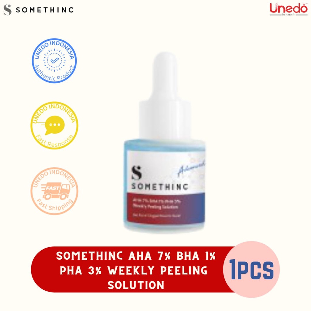 SOMETHINC AHA 7%, BHA 1%, PHA 3%, Weekly Peeling Solution