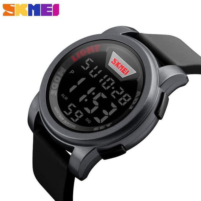Jam Tangan Pria / SKMEI Digital 1218 Men / Jam Tangan Digital LED Original SKMEI