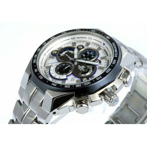 Jam Tangan Pria Merk Casio Edifice Ori Bm Type  EF-554 Blue