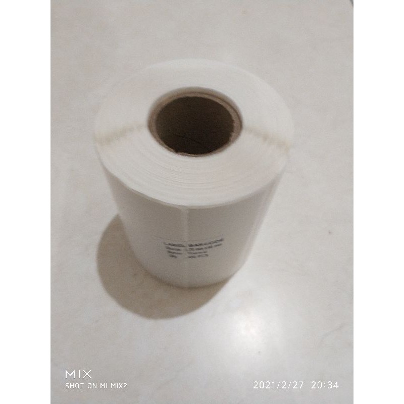 

LABEL THERMAL 70X40 ISI 400 PCS, LABEL FARMASI 7X4 THERMAL
