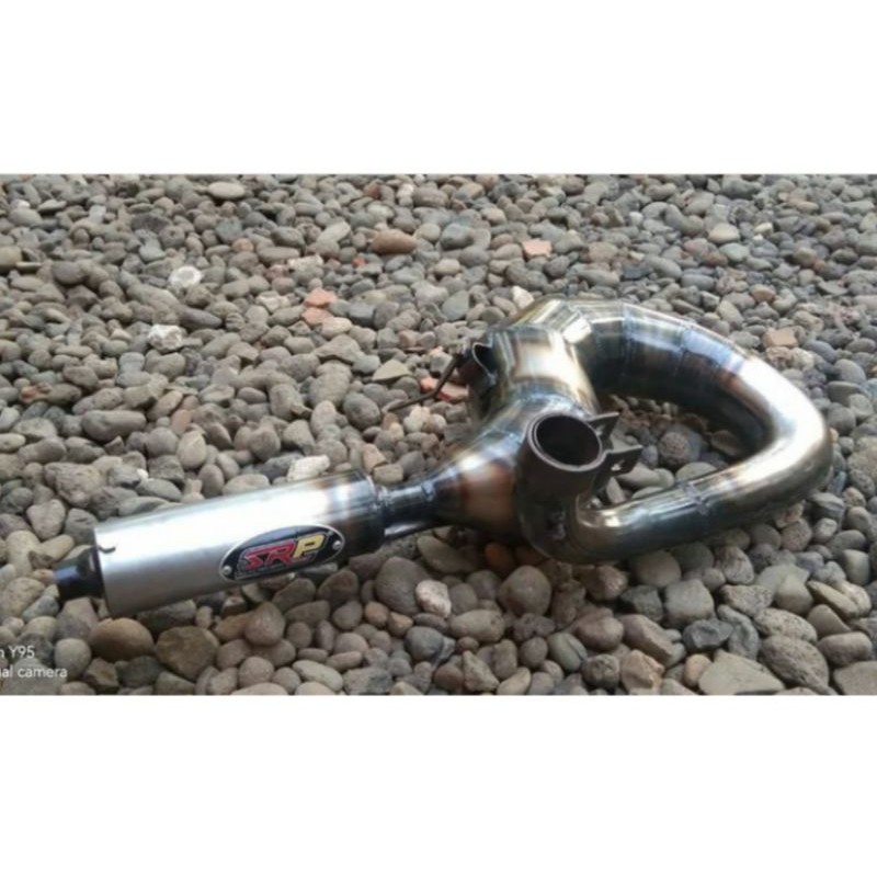 terlaris knalpot vespa kanan pendek SRP Purbalingga