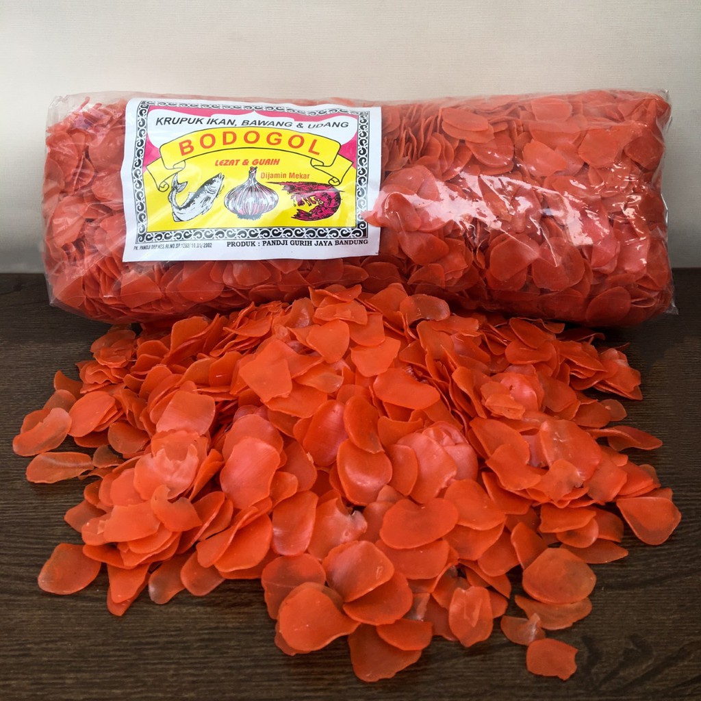 

Kerupuk Merah Cap Bodogol (3 Kg)