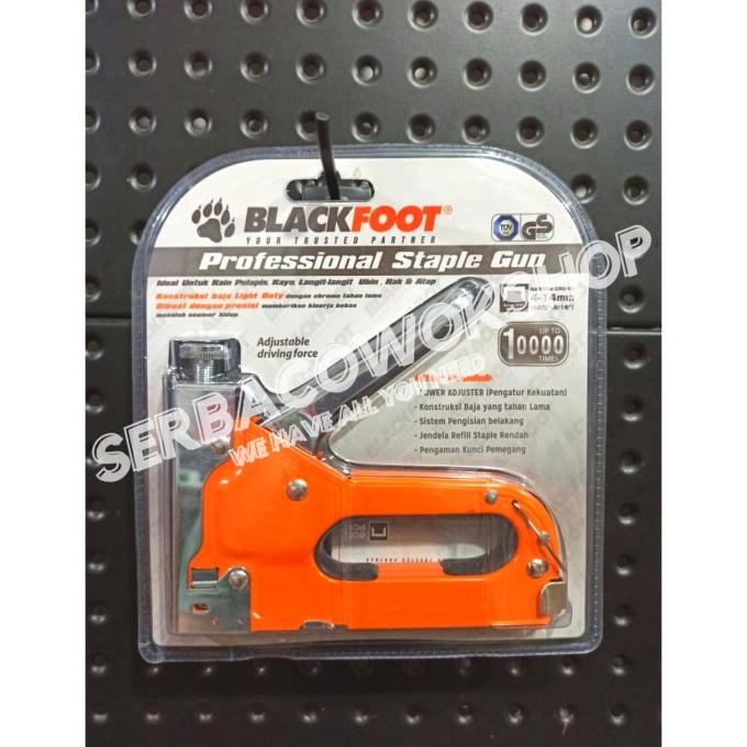 

Blackfoot Mesin Tembak Heavy Duty Staples Gun Jok Gun Tacker 4-14Mm