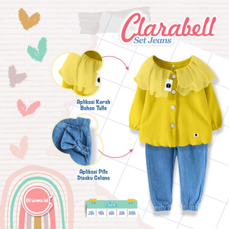 clarabell set jeans