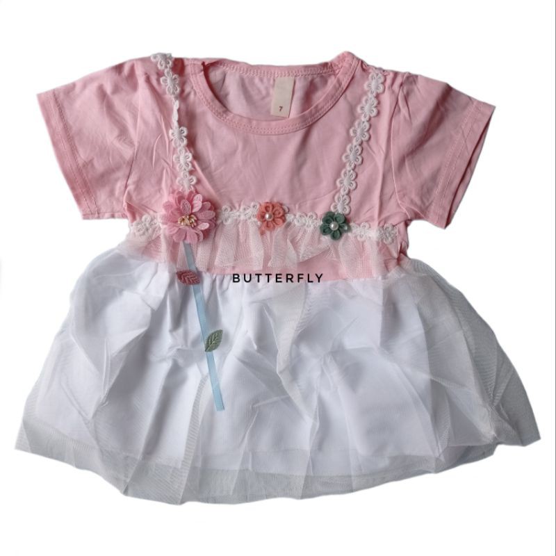 Dress Bayi Bunga Cantik