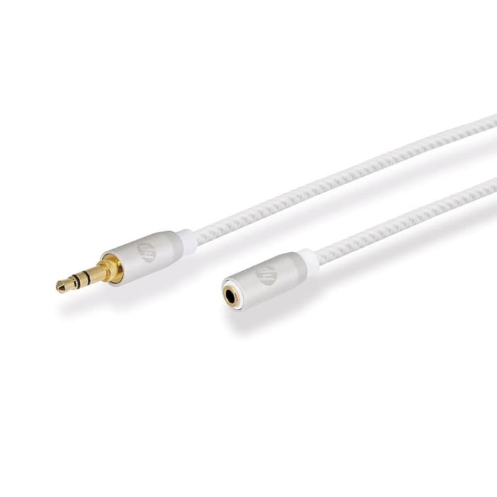 HP Original Kabel Pro Aux Audio Extension Male To Female 1.5M Gold