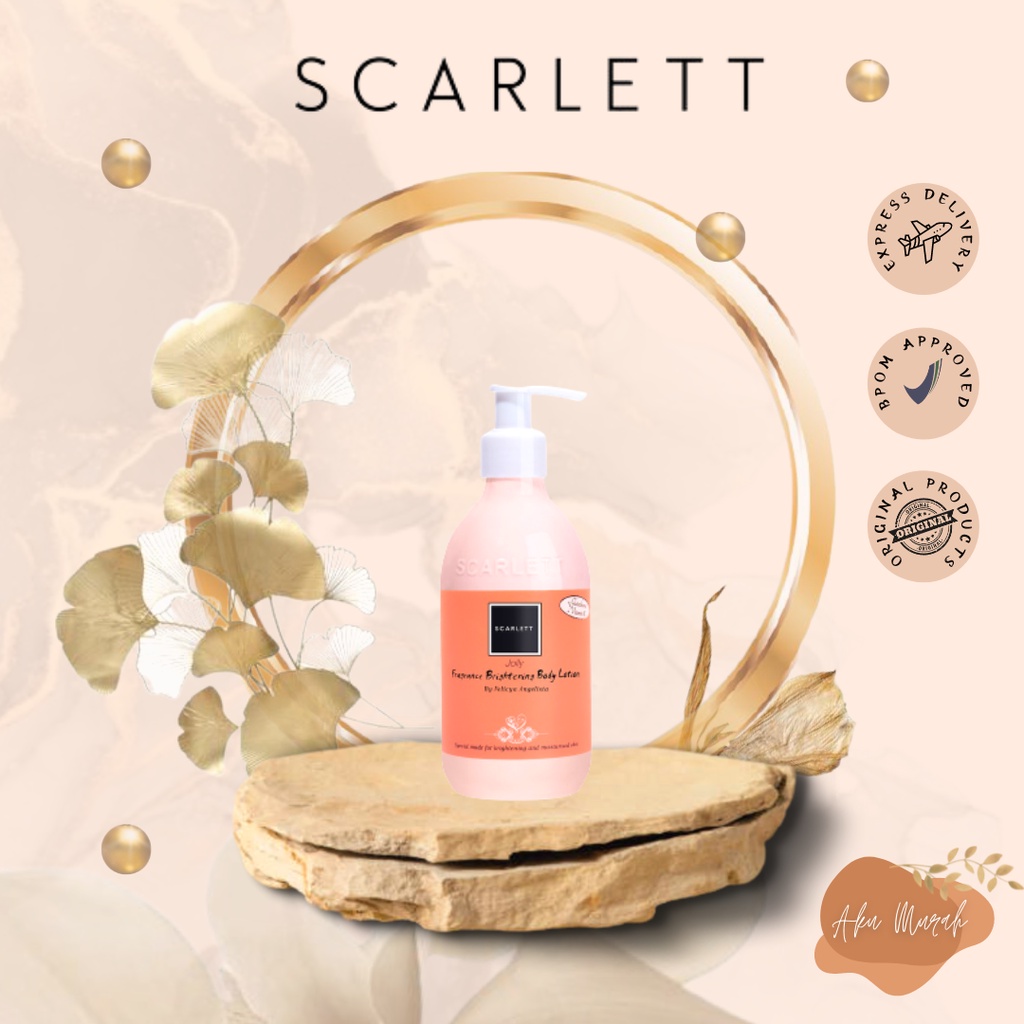 ✨ AKU MURAH ✨Scarlett Whitening Body Lotion JOLLY