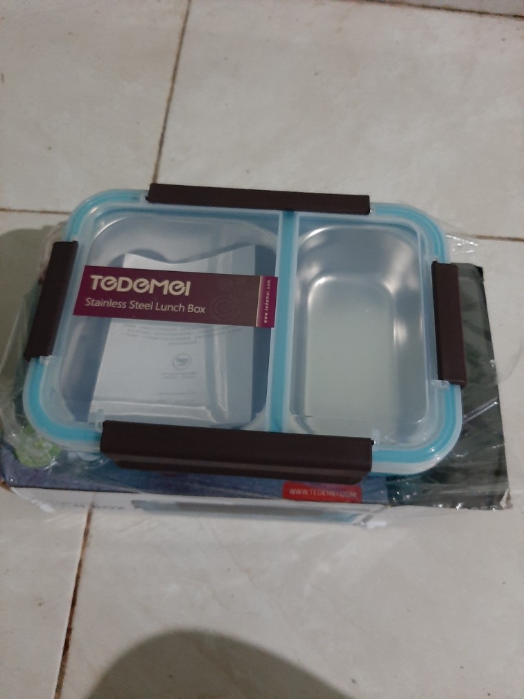 Lunch Box Tedemei Stainlist Kode 6561