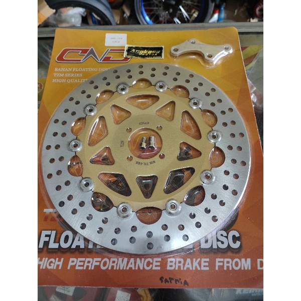 piringan cakram depan floating delkevic tzm 300mm satria 2 tak disk cakram