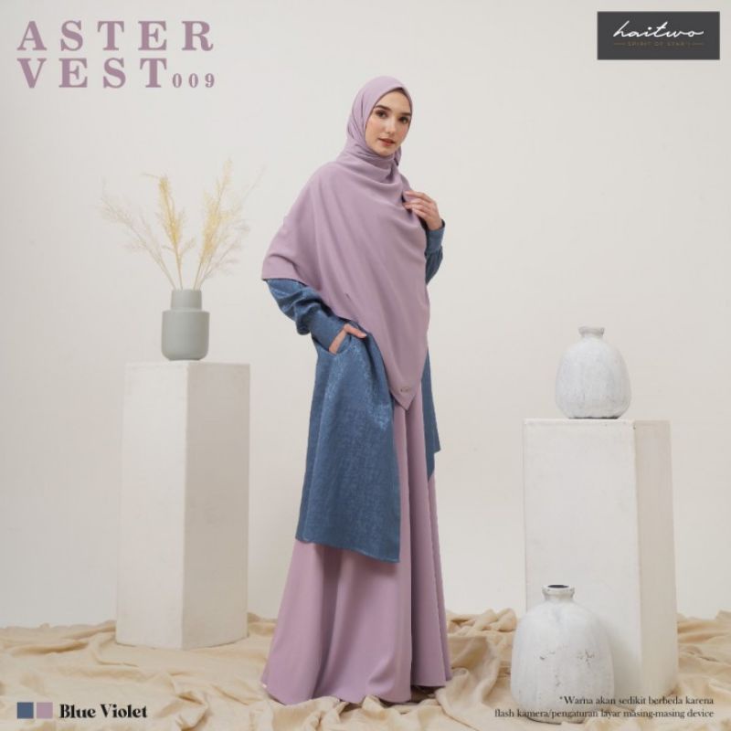 Nibras Setelan Gamis Wanita ASTER VEST 09