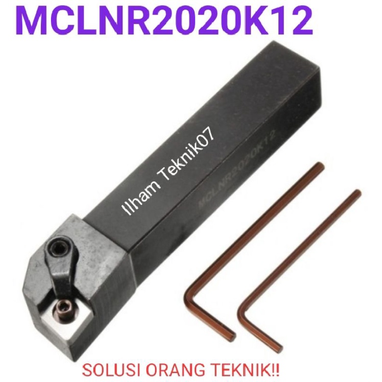 PAHAT BUBUT LUAR KANAN HOLDER BUBUT HOLDER MCLNR2020K12 DUDUKAN IMSERT CNMG12 HOLDER KANAN HOLDER LU