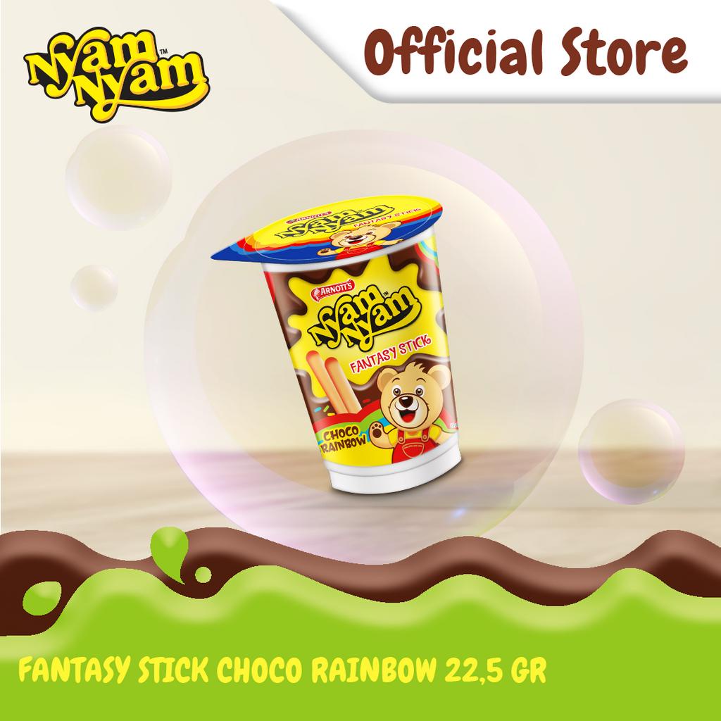 

Nyam-Nyam Fantasy Stick Choco Rainbow 22,5 gr