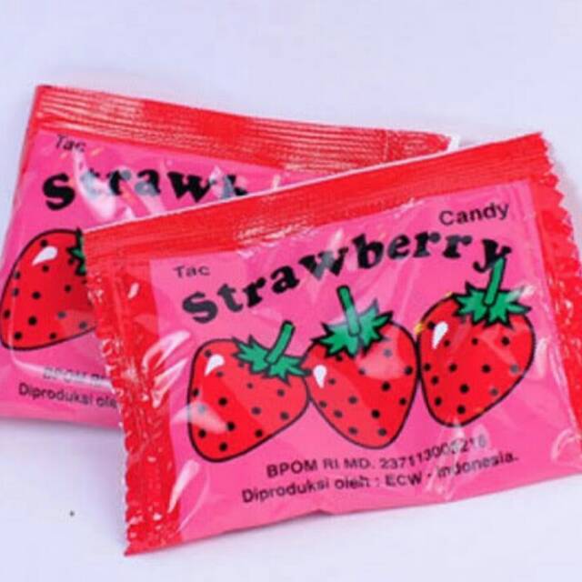 

Permen Tac Strawberry