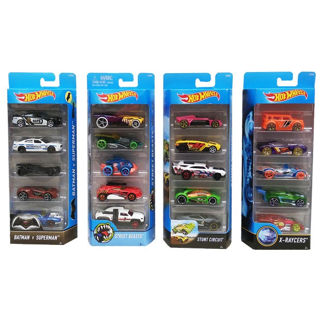 HOT WHEELS PACK ISI 5PC - DJD20