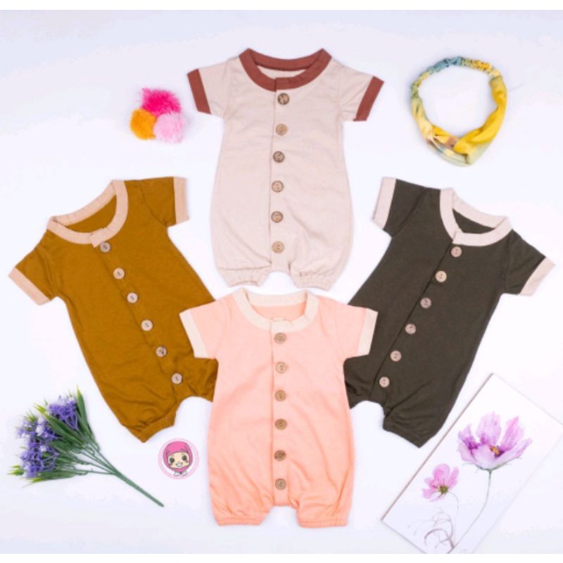 JUMPER LULLABY BAYI USIA 0-2 TAHUN/ ROMPER BAJU BAYI NEWBORN