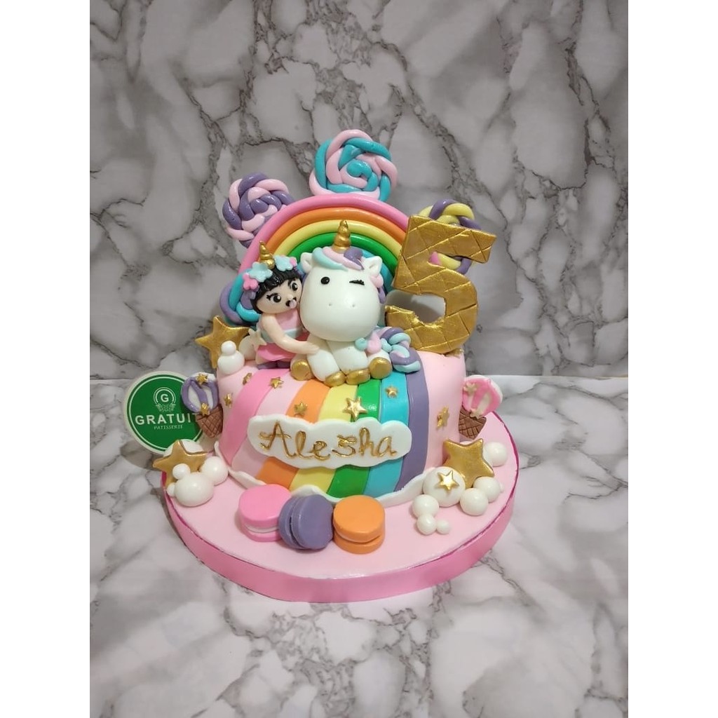 

tart unicorn cake 15cm
