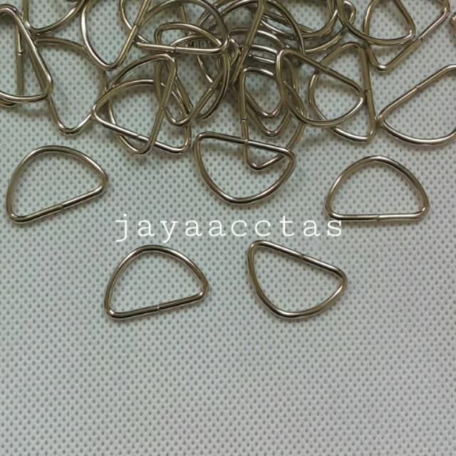 Ring D tas tipis ukuran 2.0 cm/144 pcs