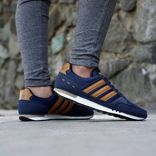 Adidas Neo City Racer Navy Brown