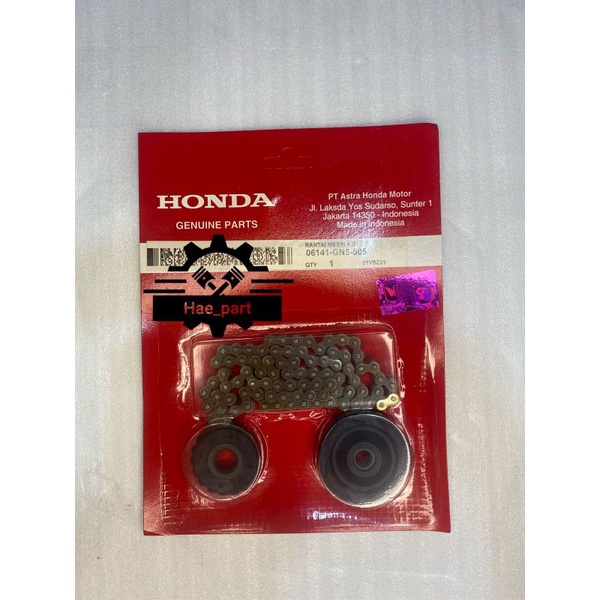 Rantai Keteng grand supra  Rante Mesin Grand Supra X rantai keteng prima 06141 GN5 505