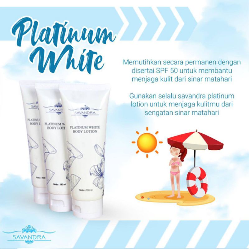 Savandra Platinum Body Lotion