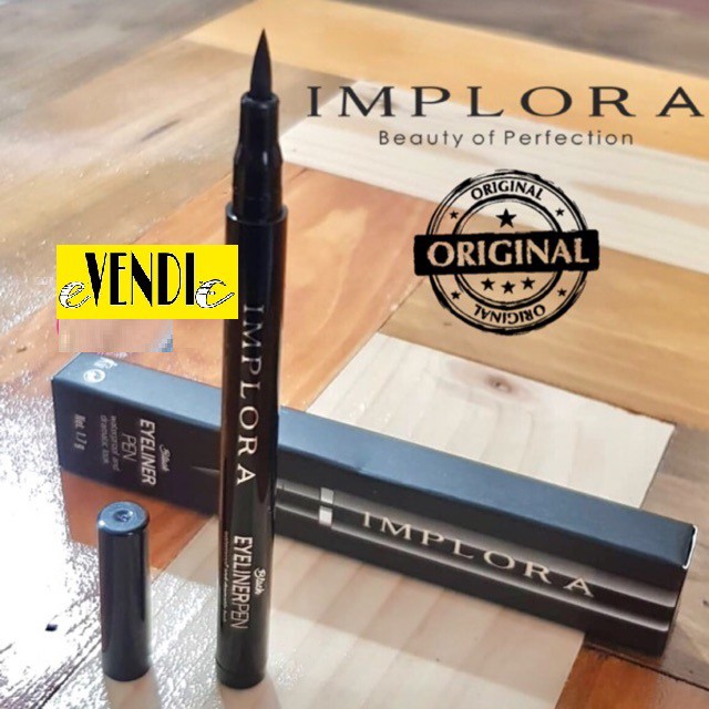 EYELINER PEN IMPLORA BPOM / EYE LINER PEN