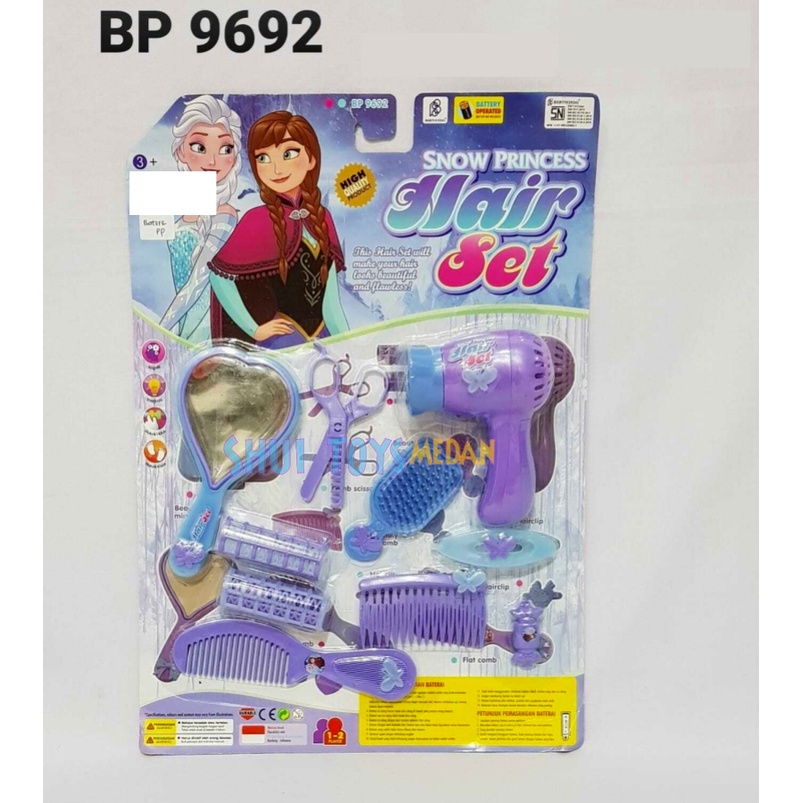 Mainan Anak Perempuan Hair Set BP9692 / Mainan Dandan Anak