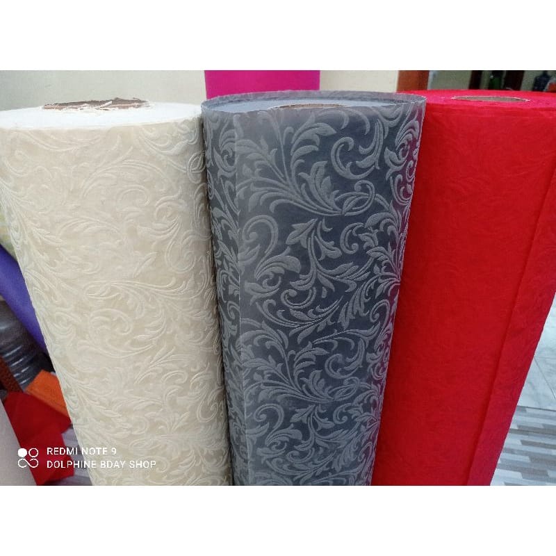 Kain Spunbond Emboss Batik Lebar 120cm