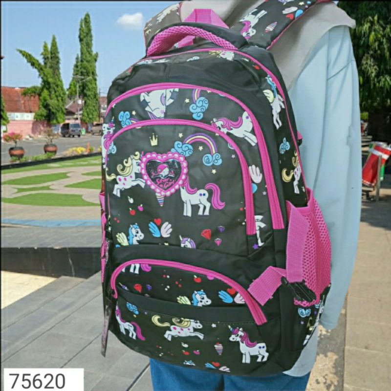 Tas sekolah anak perempuan silver girl by alto 75620