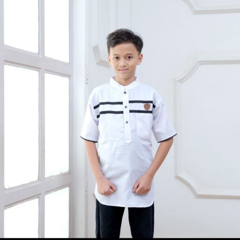 Fashion Baju Muslim Anak Laki - Koko Turki Anak Cowok Terlaris 4 - 12 Tahun