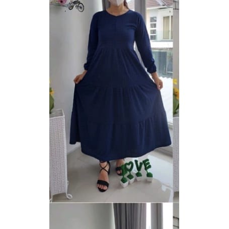 Longdress Wanita Kotak LongDress Kotak Gamis Kotak