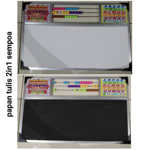 

Papan tulis 2in1